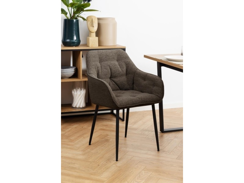 Krzesło Brooke brązowe Monza 40 - ACTONA